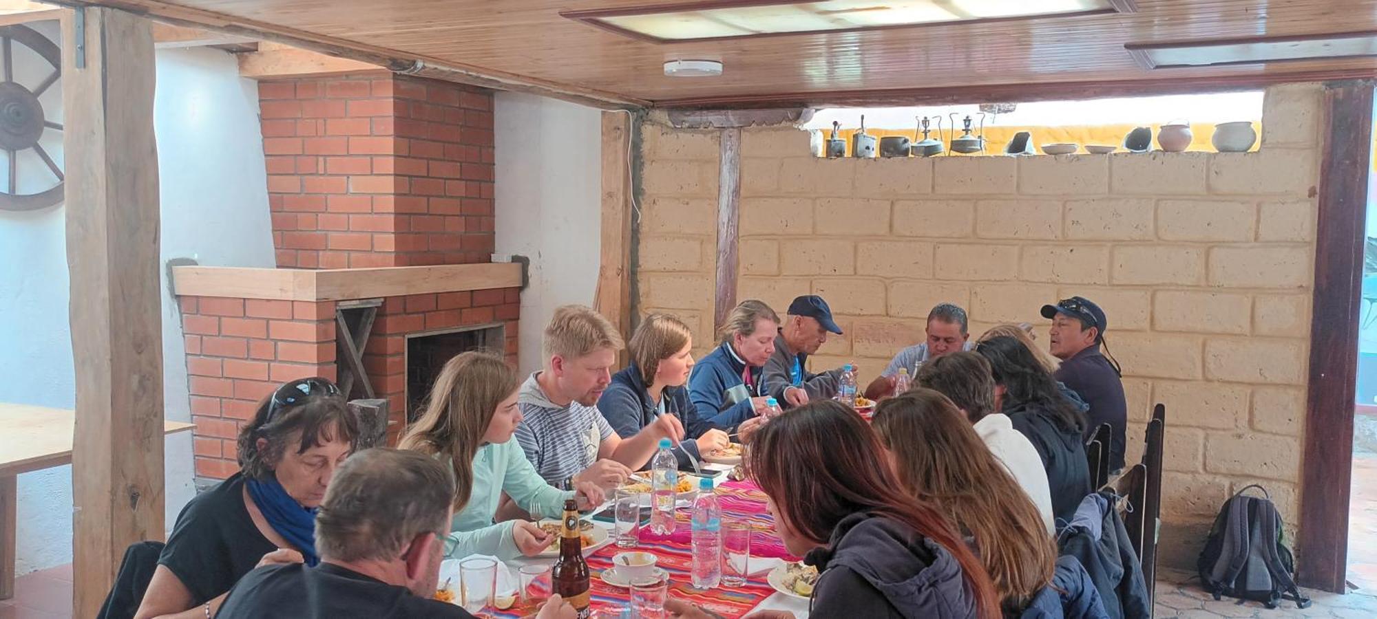 Hostal El Castillo Ingapirca Екстер'єр фото